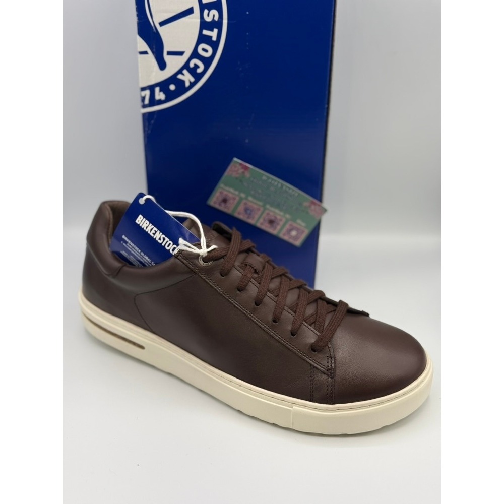 Birkenstock Bend Low Sneaker Roast Dark Brown Leather‎ NWOB 9M